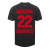 Bayer Leverkusen Victor Boniface #22 Hemmatröja 2023-24 Korta ärmar